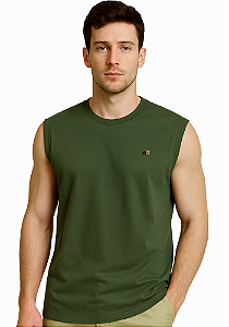 REGATA MACHÃO EXCLUSIVE - VERDE MILITAR