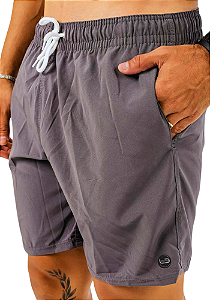 SHORT LD FIT - CINZA