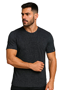 CAMISETA LD COMFORT ESTAMPADA - PRETA