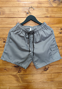 SHORT CARGO - CINZA