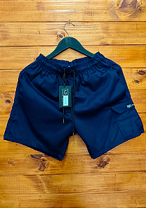 SHORT CARGO - AZUL MARINHO