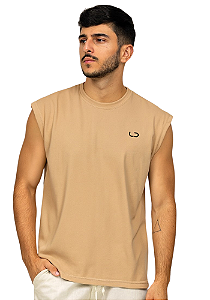 REGATA MACHÃO EXCLUSIVE - BEGE