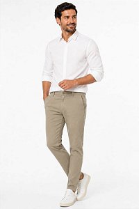 CALÇA ESPORTE FINO - BEGE ESCURO