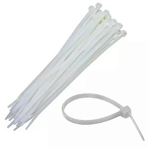 ABRACADEIRA NYLON M10 (EMB. 100 PÇS) - NT/BR | MUAB0100