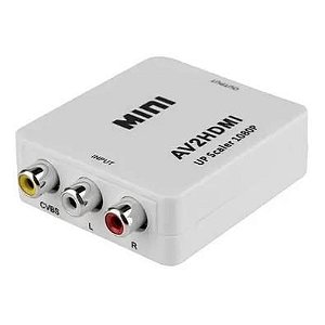 ADAPTADOR CONVERSOR HDMI PARA VIDEO COMPOSTO RCA | CONVERSOR-ADAPT