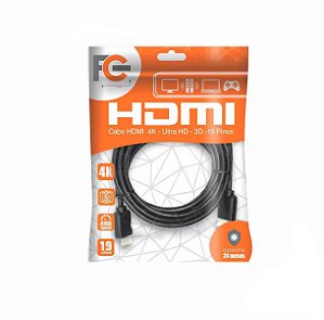 CABO HDMI ULTRA HD 4K - 10 METROS - FC | FCCB003