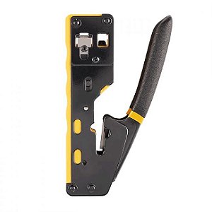 ALICATE CRIMPADOR 3 EM 1 RJ45 - CRIMPADOR | DECAPADOR | CORTADOR FC FCRJ45CR