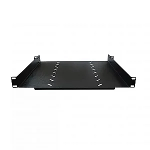 BANDEJA FIXA 19 1U - 400MM - PRETO PROTECTM