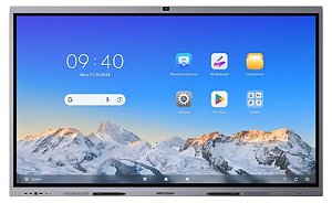TELA INTERATIVA HIKVISION LED 86" COM CAMERA DS-D5C86RB/B