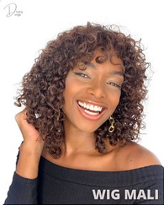 PERUCA WIG MALI cor CASTANHO CLARO | CABELO HUMANO