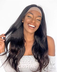 PERUCA LACE FRONT  Cabelo Humano lisa longa CRISTAL