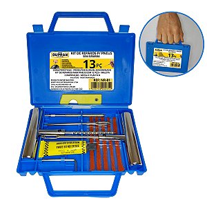 Reparo Metal Com Chaves Maleta E Refis Modelo Macarrao P Remendo Pneu (NR-81) DUPRAN