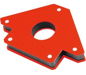 Esquadro Magnético Para Solda 35kg profissional reforçado