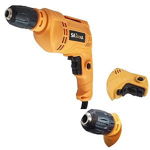 Furadeira Parafusadeira 650w Mandril Aperto Rápido 3/8 Vvr