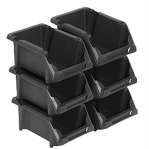 Organizador de parafusos, brocas gaveteiro 6pc n°3 Vonder