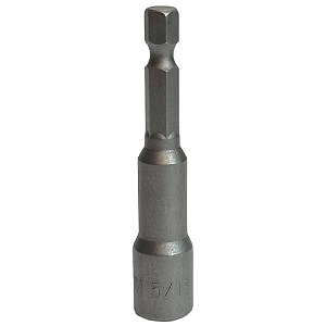 Soquete Magnético 5/16 x 65mm Sextavado Profissional Htom