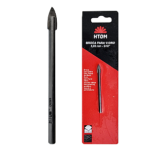 Broca Para Furar Vidro 5mm Porcelanato Cerâmica Htom