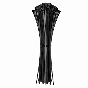 Pacote Com 100 Abracadeira Nylon Enforca Gato 280x4,8 Preta