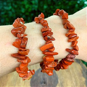 PULSEIRA DE JASPE VERMELHO