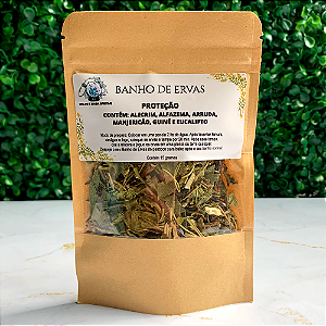 BANHO DE ERVAS - PROTEÇÃO