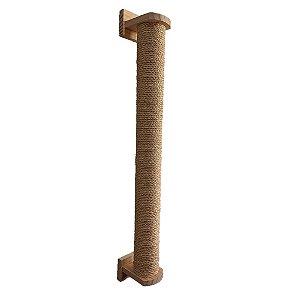 Arranhador cilíndrico de parede para gatos