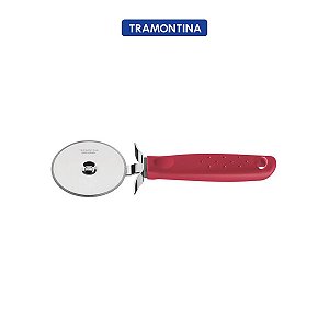 Cortador para Pizza Tramontina Utilitá em Aço Inox Vermelho