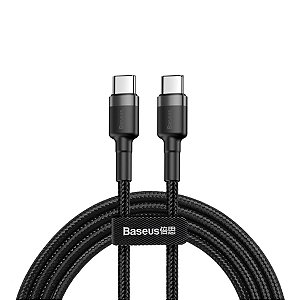 Cabo Baseus 100w usb tipo c 2m