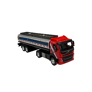 Caminhão Volvo Tanque Combustível Som Luz California Action
