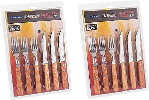 Faqueiro Jogo Talheres Inox Churrasco 24 Peças Dynamic Tramontina