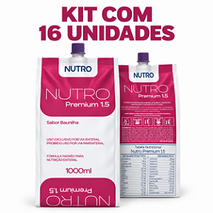 KIT NUTRO PREMIUM 1.5 SISTEMA FECHADO 16 UND