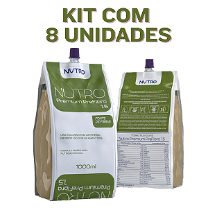 KIT NUTRO PREMIUM PREFIBRA 1.5 - SISTEMA FECHADO 8 UND