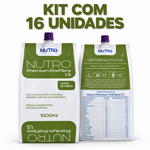 KIT NUTRO PREMIUM PREFIBRA 1.5 - SISTEMA FECHADO 16 UND