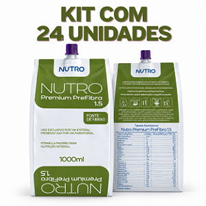 KIT NUTRO PREMIUM PREFIBRA 1.5 - SISTEMA FECHADO 24 UND