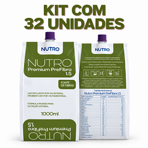 KIT NUTRO PREMIUM PREFIBRA 1.5 - SISTEMA FECHADO 32 UND