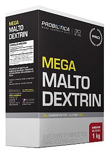 Mega Malto Dextrin - Maltodextrina 1kg - Probiótica