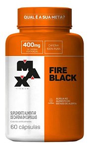 Fire Black cafeína - Max Titanium 60caps