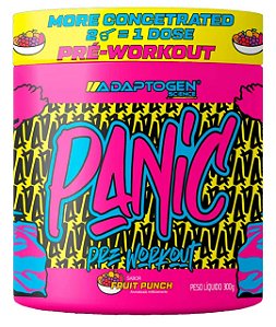 Pré Treino Panic com Beta Alanina 300g - Adaptogen pre treino