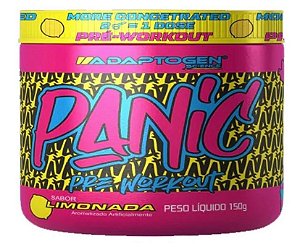 Pré Treino Panic com Beta Alanina 150g - Adaptogen pre treino