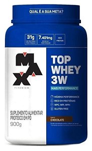 Top Whey 3W + Performance - Max Titanium Whey protein