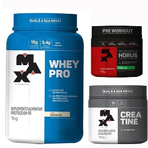 Kit Mais Musculoso - Max Titanium