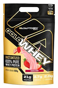 Gold Whey 900g refil - 100% Whey Adaptogen
