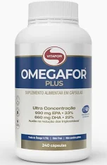 Omegafor Plus - 240 cap - Vitafor