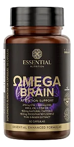 Ômega Brain 60 Cápsulas Essential Nutrition