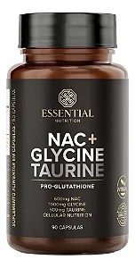 Nac + Glycine E Taurine 90 Capsulas - Essential