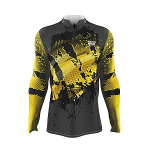 Camiseta Mar Negro 2021 Tucunare Amarelo