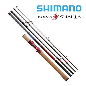 Vara Shimano P/ Carretilha World Shaula 1602RS-5 12-22 lbs (5 Partes)