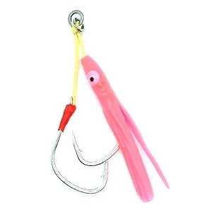 O Suporte Hook Duplo Slow Jigging Fishida Com Crystal Flash 2und: montagem  de alta qualidade e resistência!