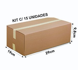 Caixa de Papelão para embalagens kit c/ 10 unidades
