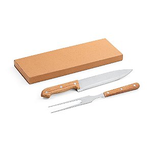 Kit Churrasco Garfo E Faca.