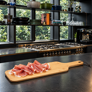 Tábua De Bambu para Queijos e Aperitivos -Linha Ecológica